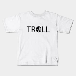 Troll being a troll artistic design Kids T-Shirt